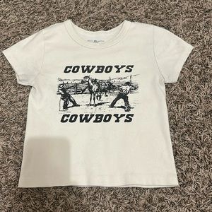 brandy melville cowboys top